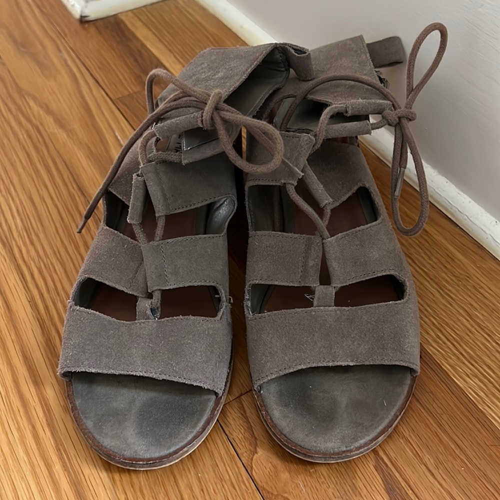 Steve Madden lace up heel sandal